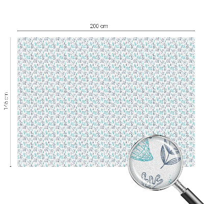 Samolepiaca fólia na sklo vitrážová Námorná harmónia