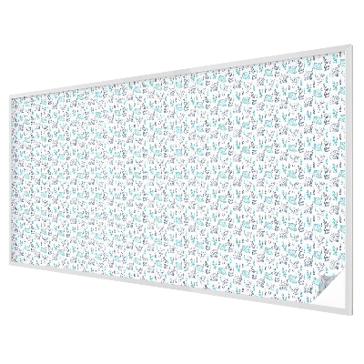 Samolepiaca fólia na sklo vitrážová Námorná harmónia