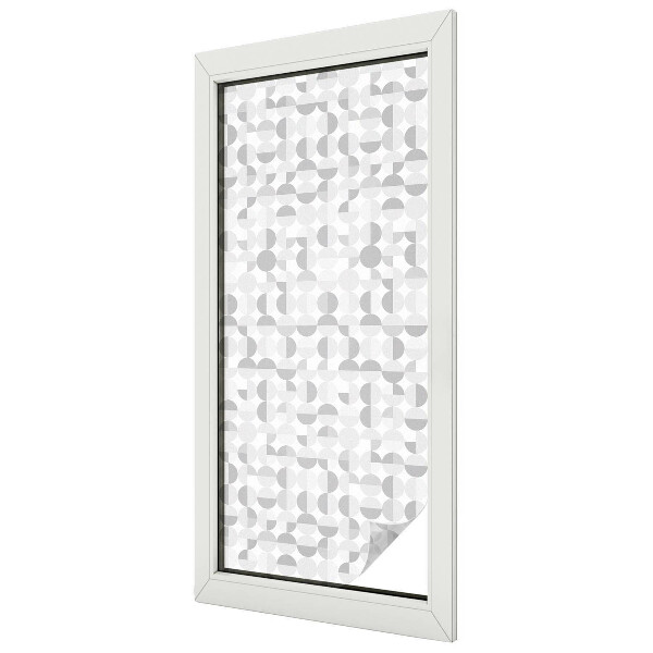 Ochranná fólia na sklo vitráž Geometrické vzory