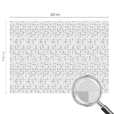 Ochranná fólia na sklo vitráž Geometrické vzory