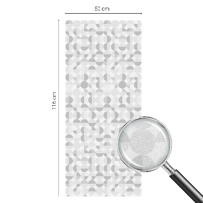 Ochranná fólia na sklo vitráž Geometrické vzory
