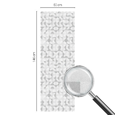 Ochranná fólia na sklo vitráž Geometrické vzory