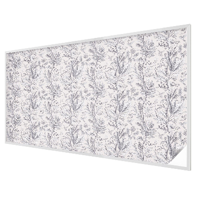 Fólia na sklo na ochranu súkromia Listy a motýle