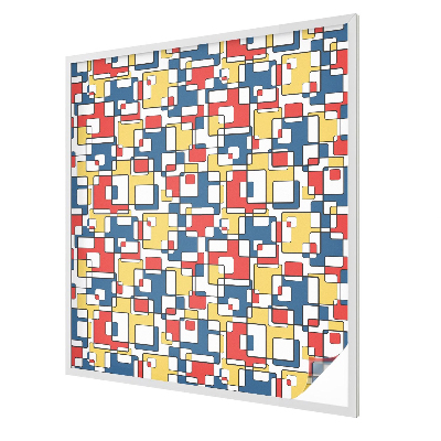 Nepriehľadná fólia na okno Geometrické tvary