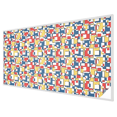 Nepriehľadná fólia na okno Geometrické tvary