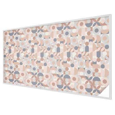 Matná fólia na okno vitráž Abstraktná mozaika