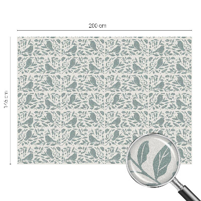 Samolepiaca fólia na sklo vitrážová Motív vtáka