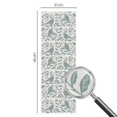 Samolepiaca fólia na sklo vitrážová Motív vtáka