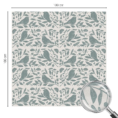 Samolepiaca fólia na sklo vitrážová Motív vtáka