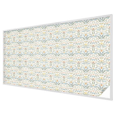 Fólia na sklo na ochranu súkromia Kvetinová symetria