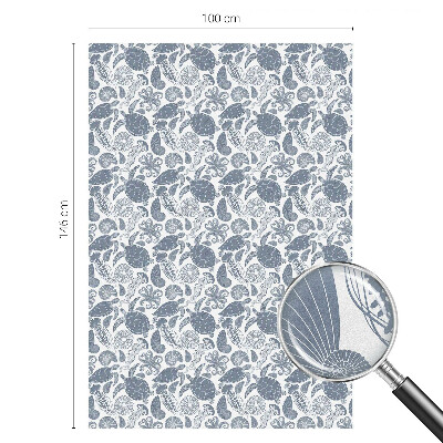 Nepriehľadná fólia na okno Oceánsky život