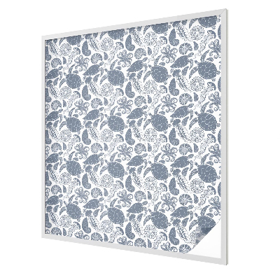 Nepriehľadná fólia na okno Oceánsky život