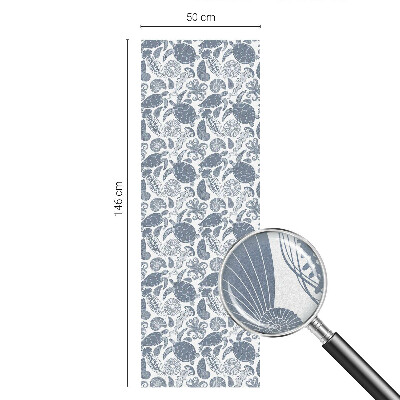 Nepriehľadná fólia na okno Oceánsky život