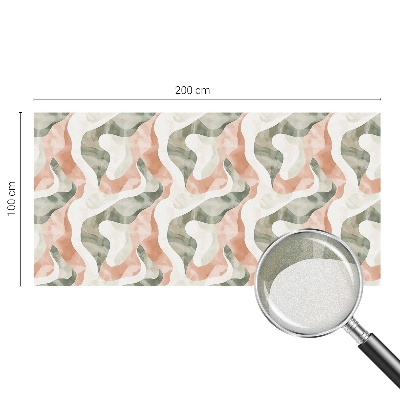 Samolepiaca fólia na sklo vitrážová Farebné vlny