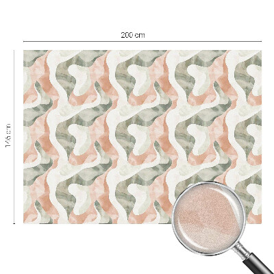 Samolepiaca fólia na sklo vitrážová Farebné vlny