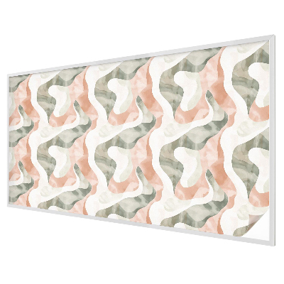 Samolepiaca fólia na sklo vitrážová Farebné vlny