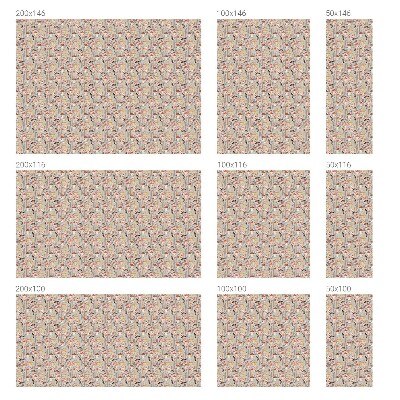 Ochranná fólia na sklo vitráž Lesný vzor