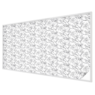 Nepriehľadná fólia na okno Vtáky a kvety