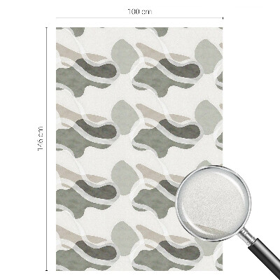 Samolepiaca fólia na sklo vitrážová Organický vzor