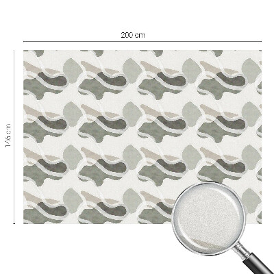 Samolepiaca fólia na sklo vitrážová Organický vzor