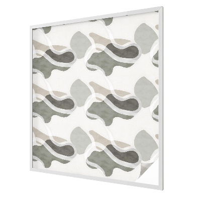 Samolepiaca fólia na sklo vitrážová Organický vzor