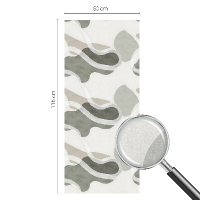 Samolepiaca fólia na sklo vitrážová Organický vzor