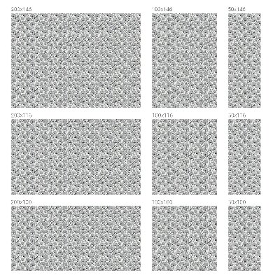 Matná fólia na okno vitráž Botanický motív