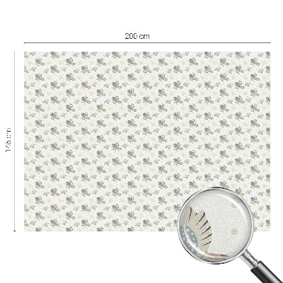 Ochranná fólia na sklo vitráž Vtáčí vzor