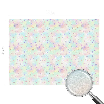 Fólia na sklo na ochranu súkromia Dúhové vzory