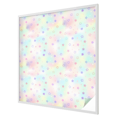 Fólia na sklo na ochranu súkromia Dúhové vzory