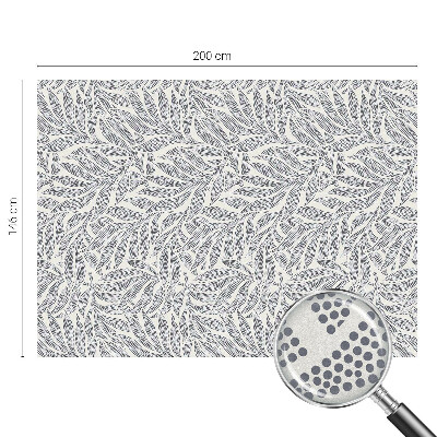 Nepriehľadná fólia na okno Kvapky listov