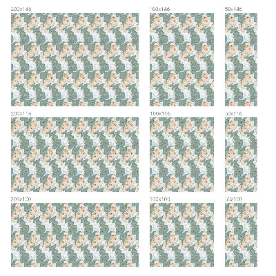 Fólia na sklo na ochranu súkromia Jemné kvety