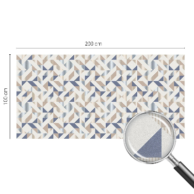 Ochranná fólia na sklo vitráž Geometrické vzory