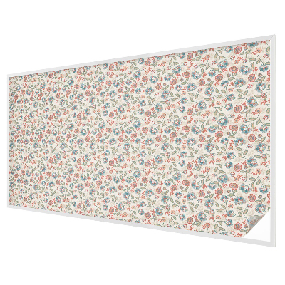 Ochranná fólia na sklo vitráž Kvetinový vzor