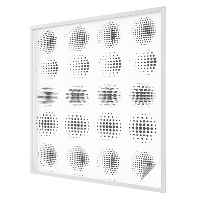 Fólia na sklo na ochranu súkromia Bodkované kruhy