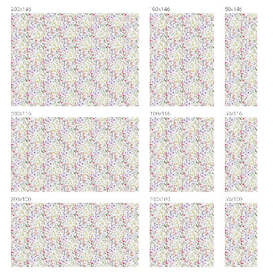 Matná fólia na okno vitráž Kvitnúca lúka