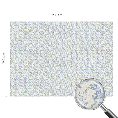 Matná fólia na okno vitráž Kvetinový vzor