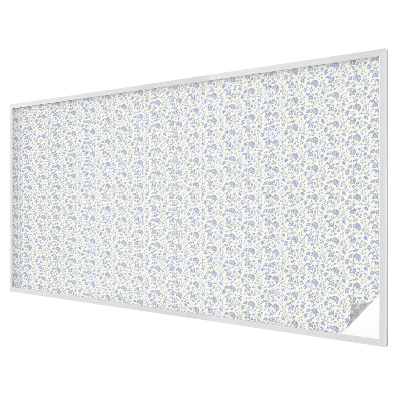 Matná fólia na okno vitráž Kvetinový vzor