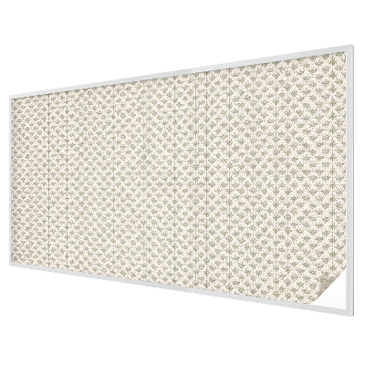 Fólia na sklo na ochranu súkromia Rastlinné ozdoby