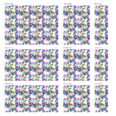 Matná fólia na okno vitráž Farebná abstrakcia