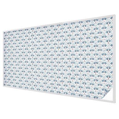 Fólia na sklo na ochranu súkromia Modré palmy