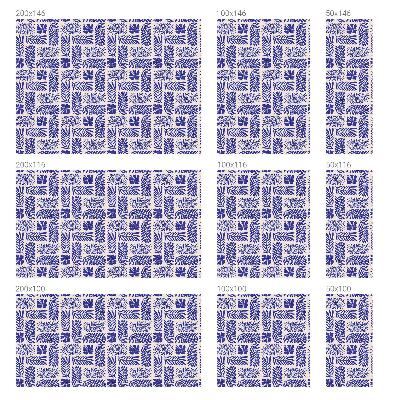 Nepriehľadná fólia na okno Rastlinné vzory