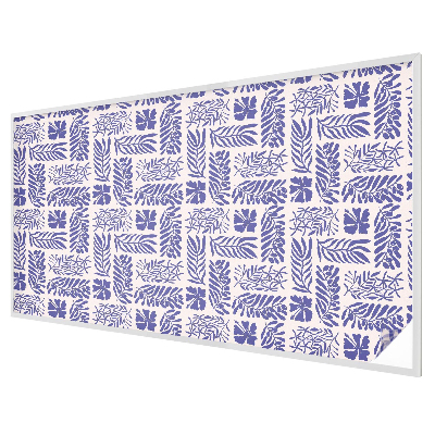 Nepriehľadná fólia na okno Rastlinné vzory