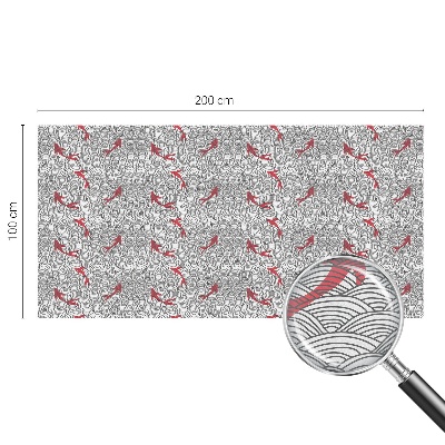 Samolepiaca fólia na sklo vitrážová Vlnitý vzor