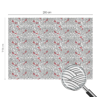 Samolepiaca fólia na sklo vitrážová Vlnitý vzor