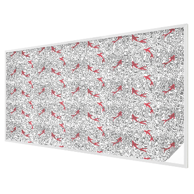 Samolepiaca fólia na sklo vitrážová Vlnitý vzor