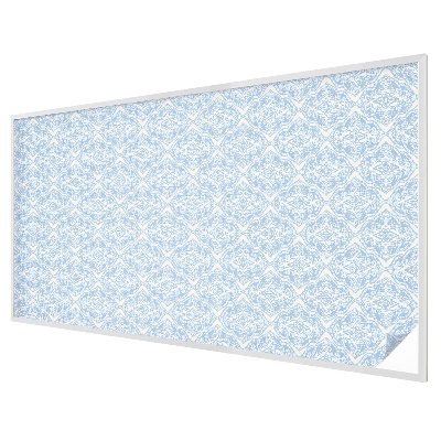 Ochranná fólia na sklo vitráž Kvetinový ornament