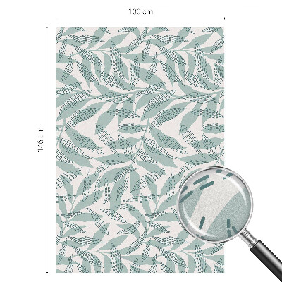 Fólia na sklo na ochranu súkromia Zelené listy