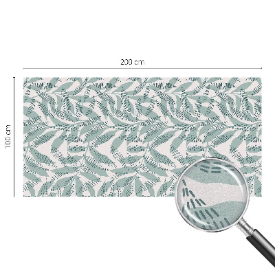 Fólia na sklo na ochranu súkromia Zelené listy