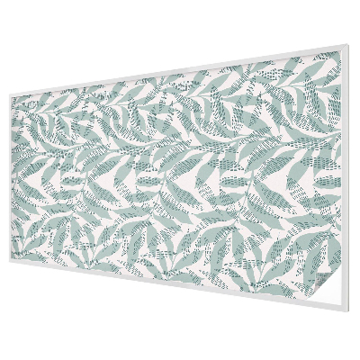 Fólia na sklo na ochranu súkromia Zelené listy